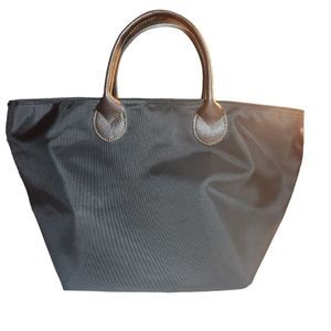 Black Paw NY Bag Purse Nylon Waterproof Tote Black Womens